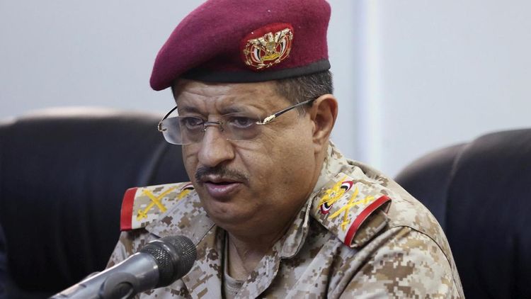 وزير الدفاع اليمني